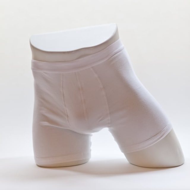 Men's White Boxer Shorts - British Boxer Shorts In White