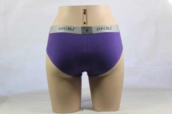 Women's Purple Comfort Hipster - Back